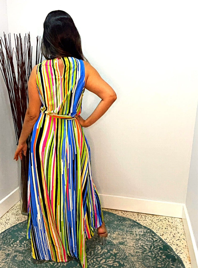 "Vibin' in Stripes" Dress