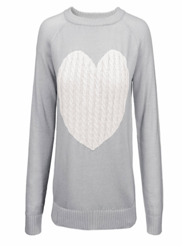 "Heart on My Sleeve" Sweater
