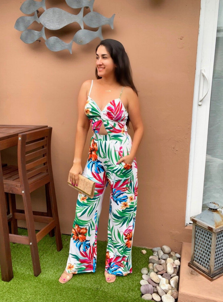 "Lovely Tropical Day" Jumpsuit